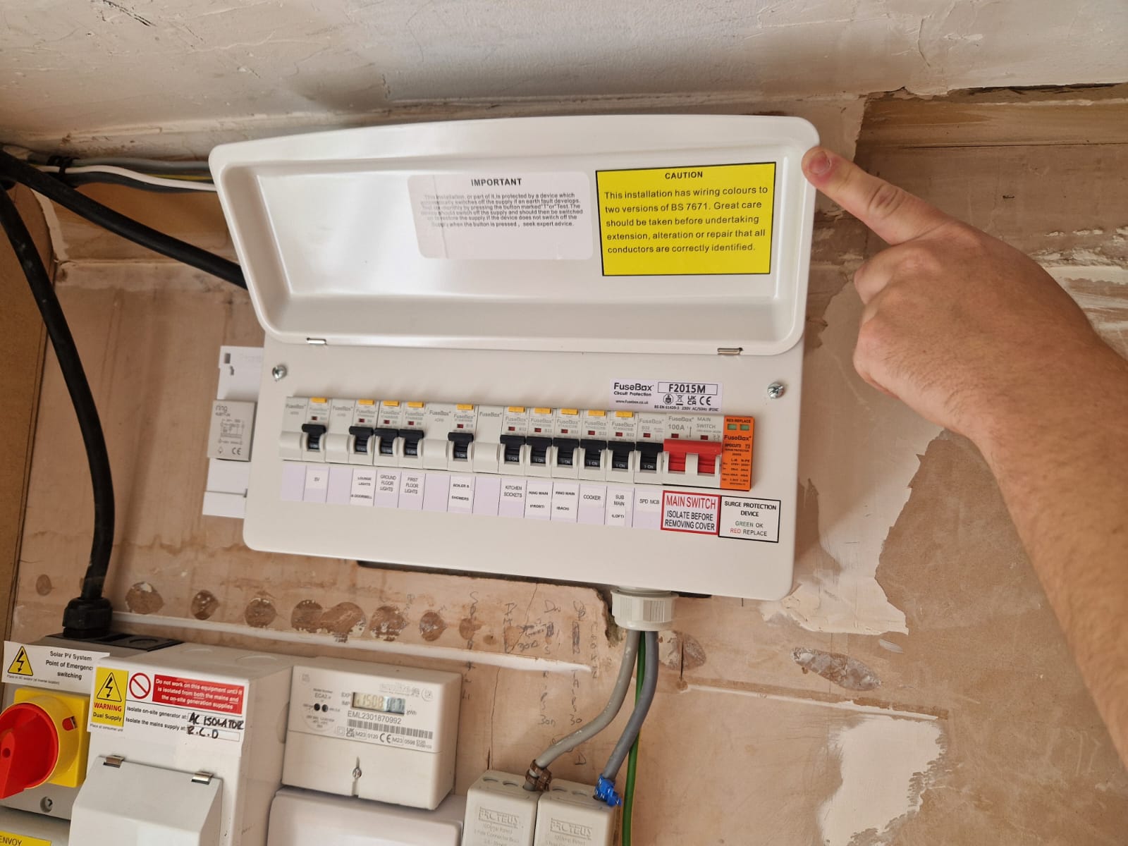 Consumer Unit Replacement for Ms C Dennehy